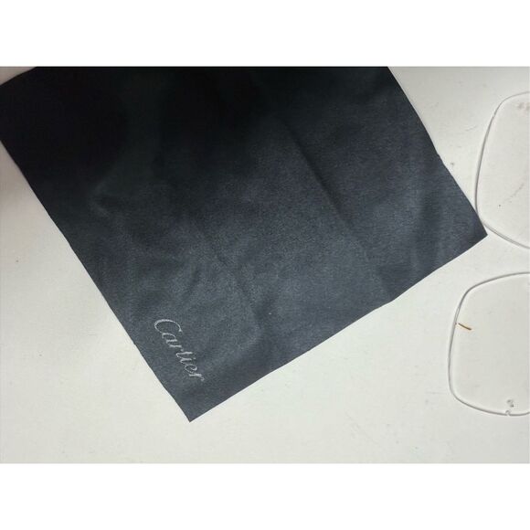 Authentic Cartier Glass Case + Box+ Eyeglass lenses + Book + Screws + Cloth - Picture 5 of 8